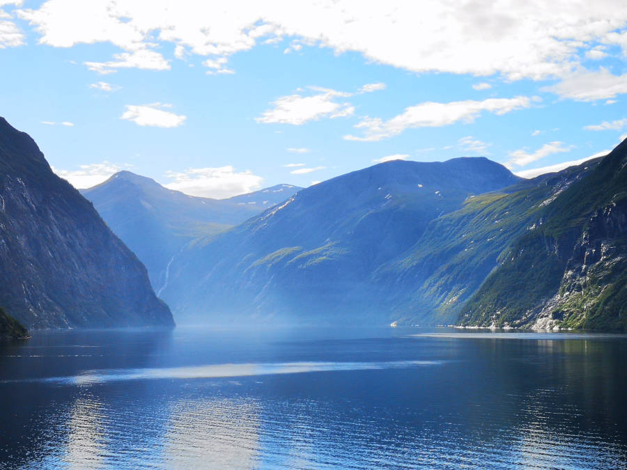 Wunderschöne Fjorde in Norwegen